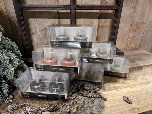 Led waxinelichtjes O zo sfeervol