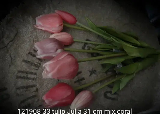 Real Touch Tulpen 46 cm mix O zo sfeervol