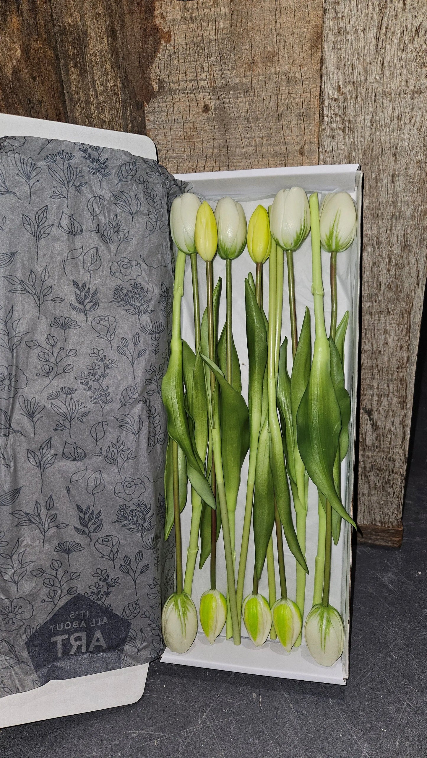 Real Touch Tulpen 40 cm bos van 12 sfeerfoto – kunst tulpen | Brynxzonline.nl