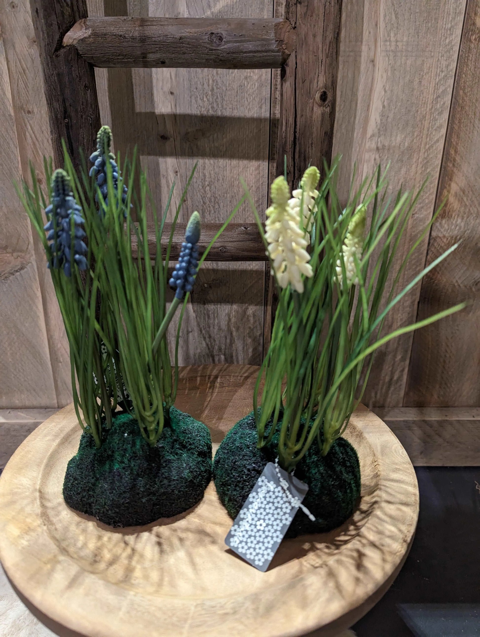 Blauw of Witte Druif Staand – Decoratieve Kunsttak | Brynxzonline.nl