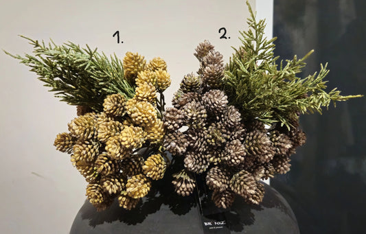 Bosjes bloemen met groen – kunst bloemen | Brynxzonline.nl