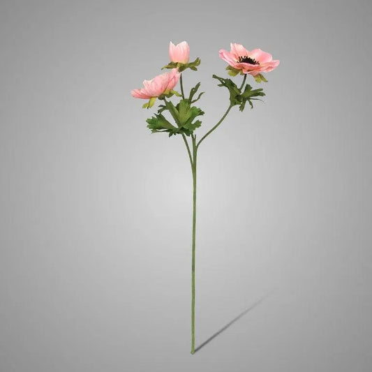 Sylxz Anemoon Peach, zijden kunstbloem