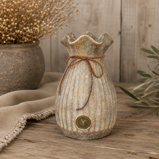 Brynxz bagsac decoratiepot met touw, maat M
