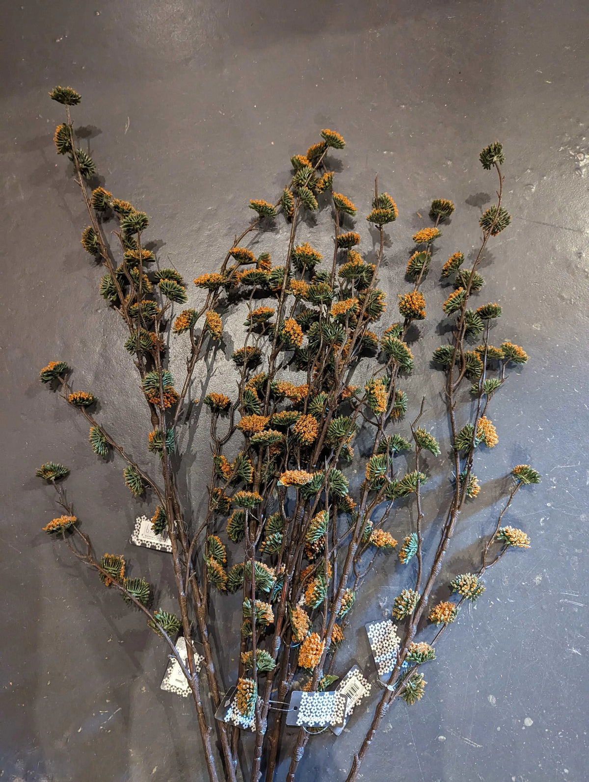 Sylxz Bloementak Orange sfeerfoto – Decoratieve Kunsttak