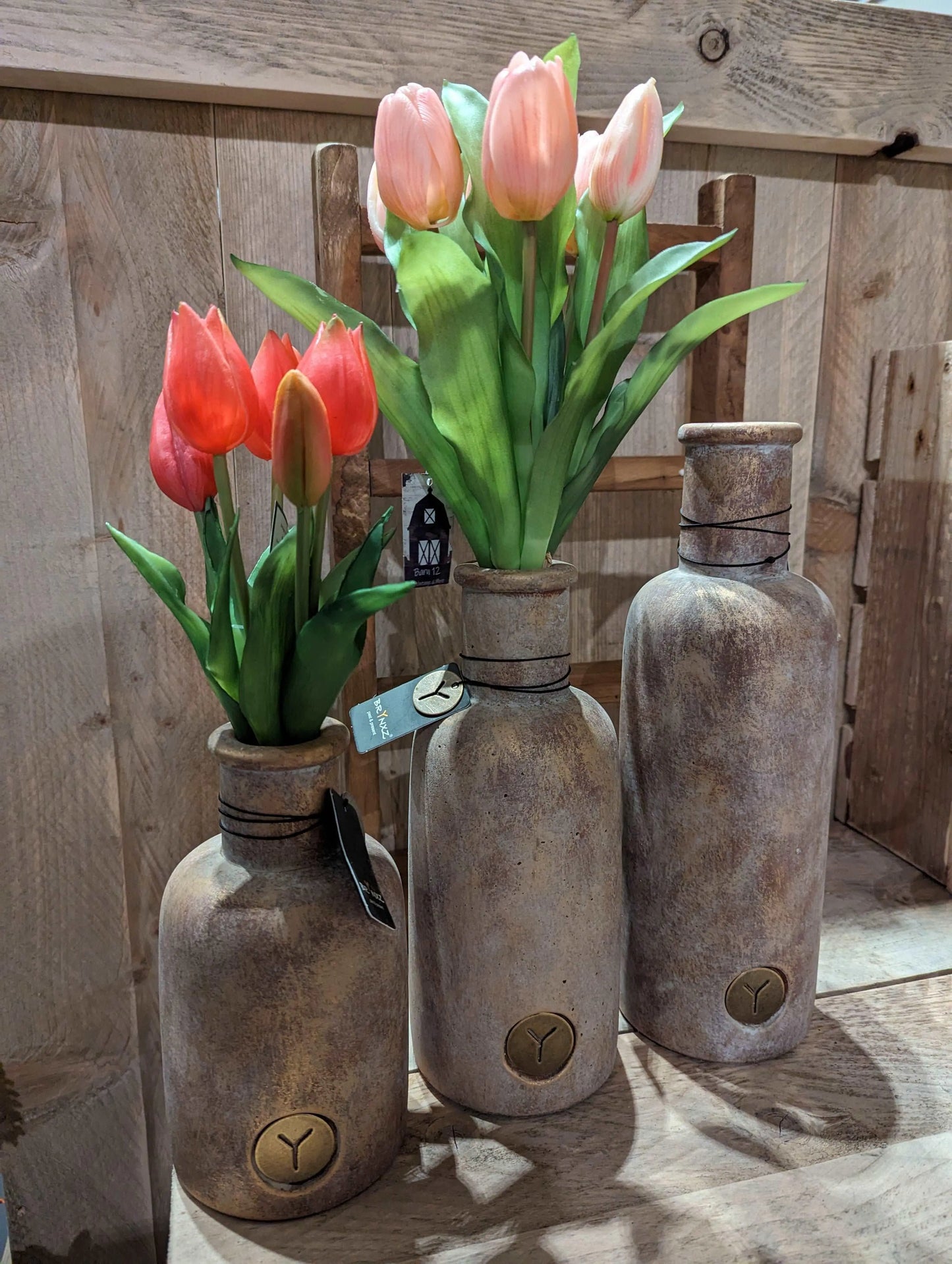 Brynxz Bottle Neck Jewel – Aardewerk Decoratiefles | Brynxzonline.nl