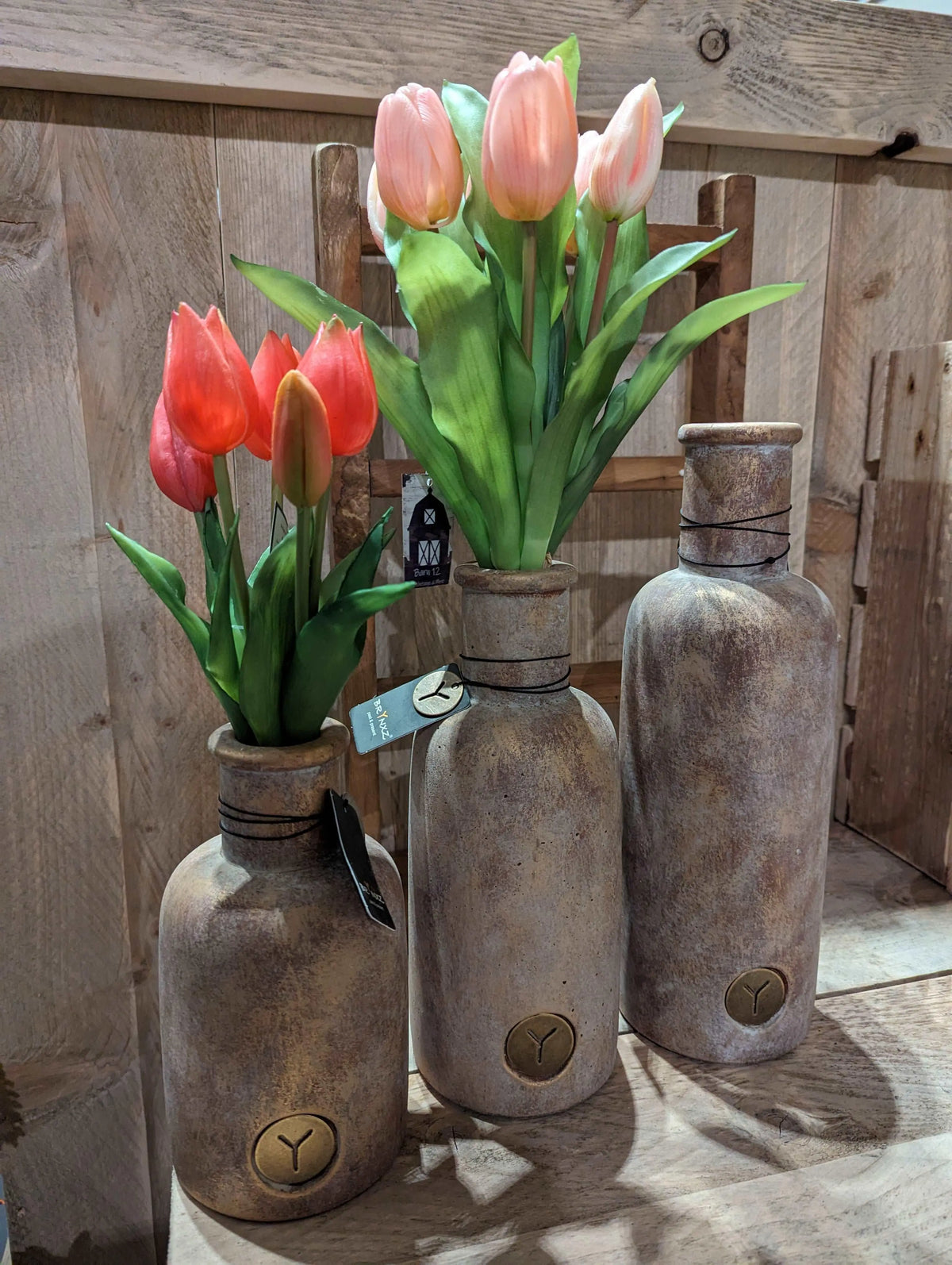 Brynxz Bottle Neck Jewel – Aardewerk Decoratiefles | Brynxzonline.nl