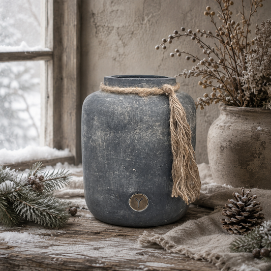 Brynxz Bottle Oval with Rope M – Brynxz ovale decoratiefles met touw | Brynxzonline.nl