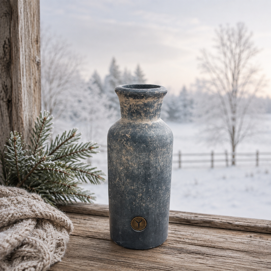 Brynxz Bottle with Neck M – Brynxz decoratiefles met hals en touw | Brynxzonline.nl