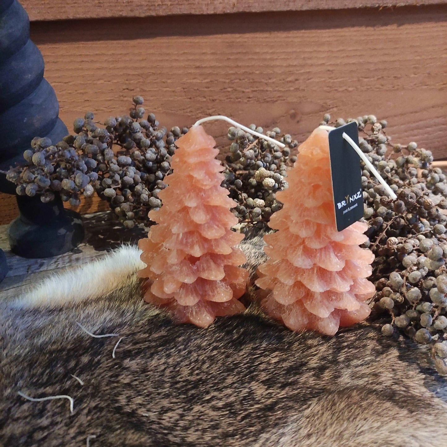 Brynxz Candle X-Tree Gold S sfeerfoto – Sfeerkaars Kerstdecoratie | Brynxzonline.nl