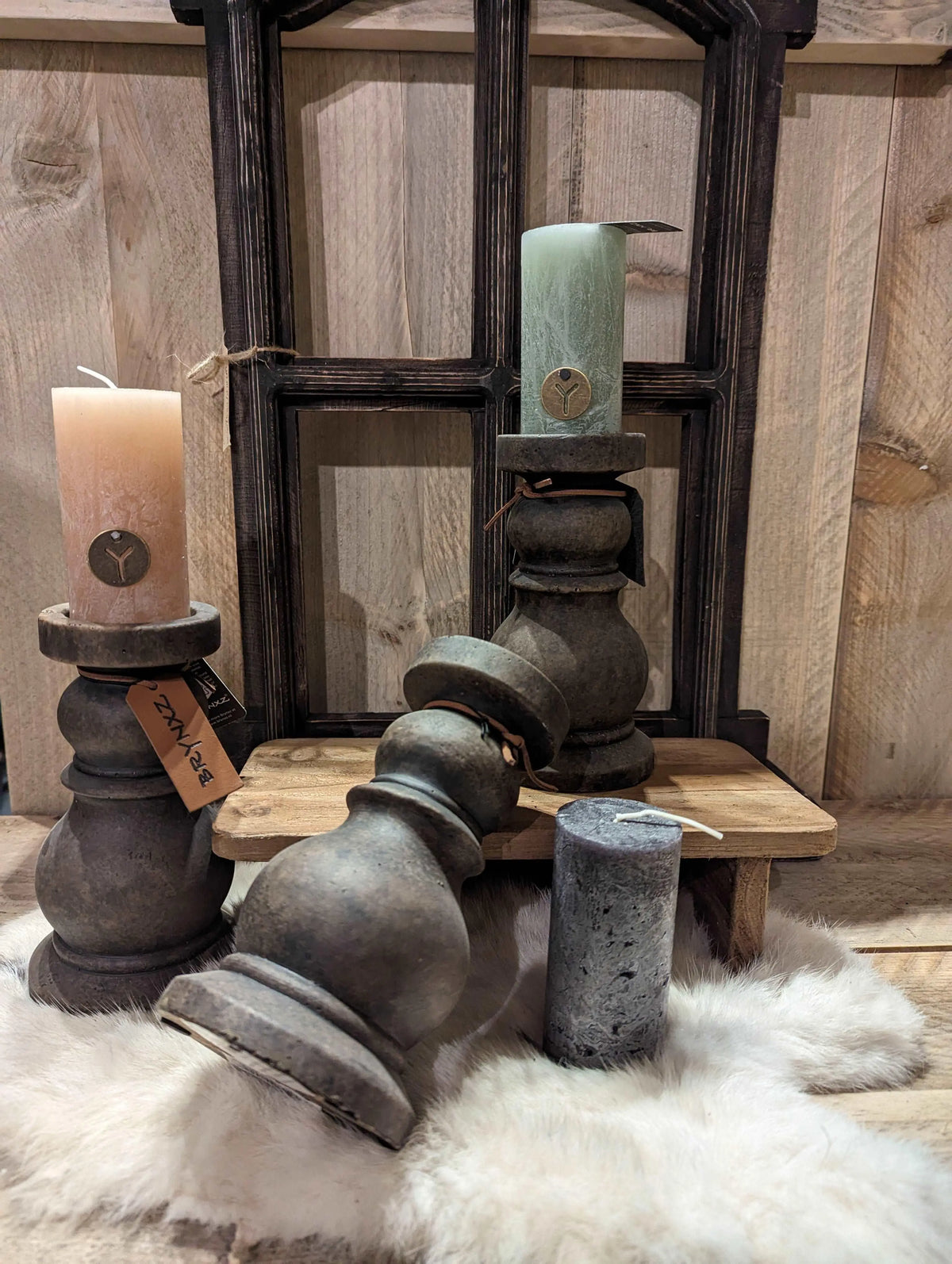 Brynxz Candleholder Basic M – Aardewerk Kandelaar | Brynxzonline.nl