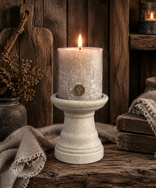 Brynxz Candleholder Basic Majestic Taupe M – Brynxz kandelaar | Brynxzonline.nl
