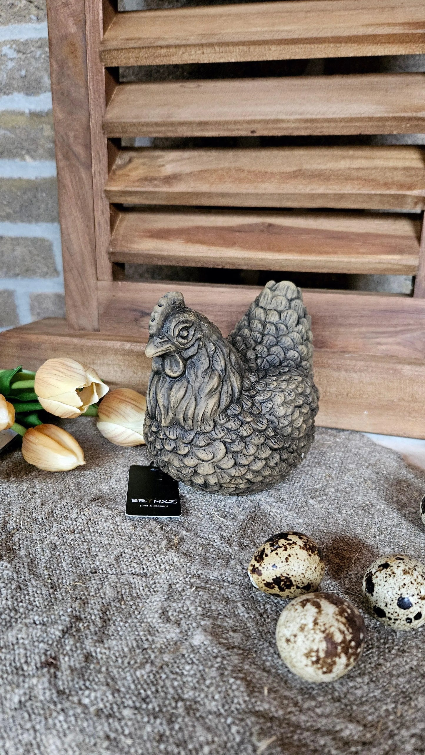 Brynxz Chicken Nostalgic detail – Landelijke Keramiek Decoratie | Brynxzonline.nl