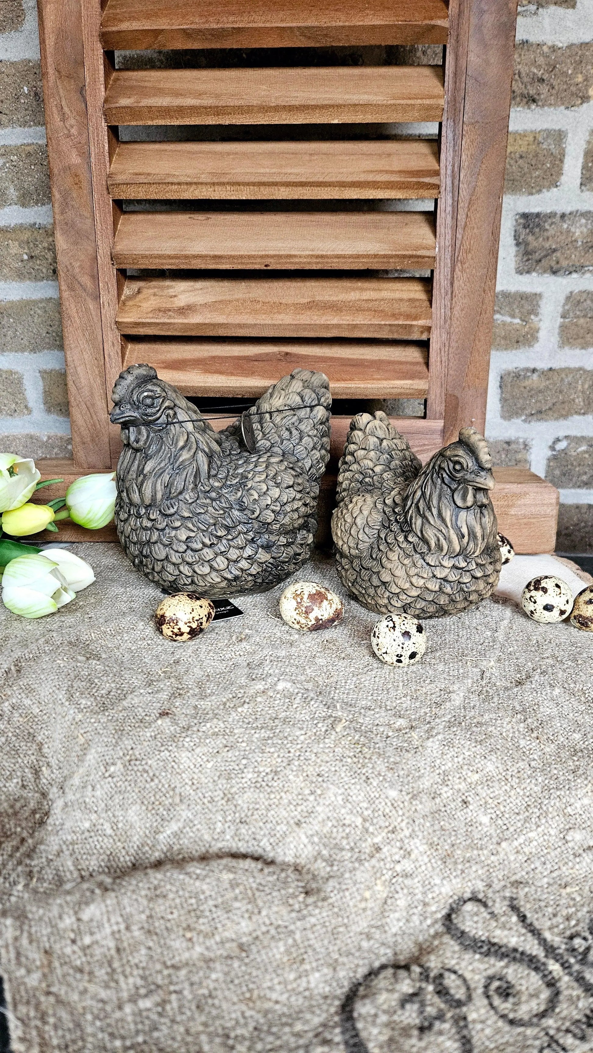 Brynxz Chicken Nostalgic – Landelijke Keramiek Decoratie | Brynxzonline.nl