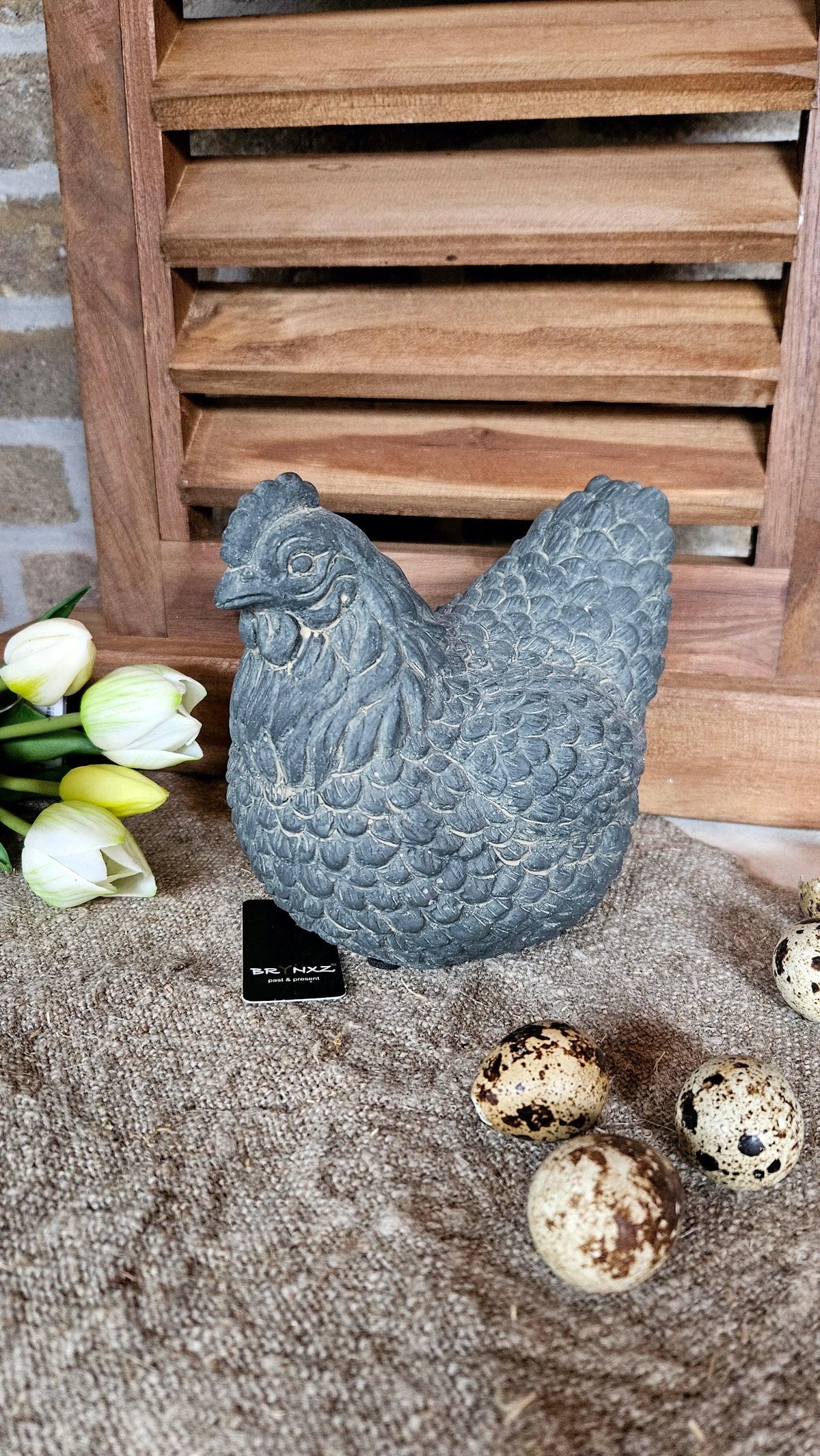 Brynxz Chicken Nostalgic sfeerfoto – Landelijke Keramiek Decoratie | Brynxzonline.nl