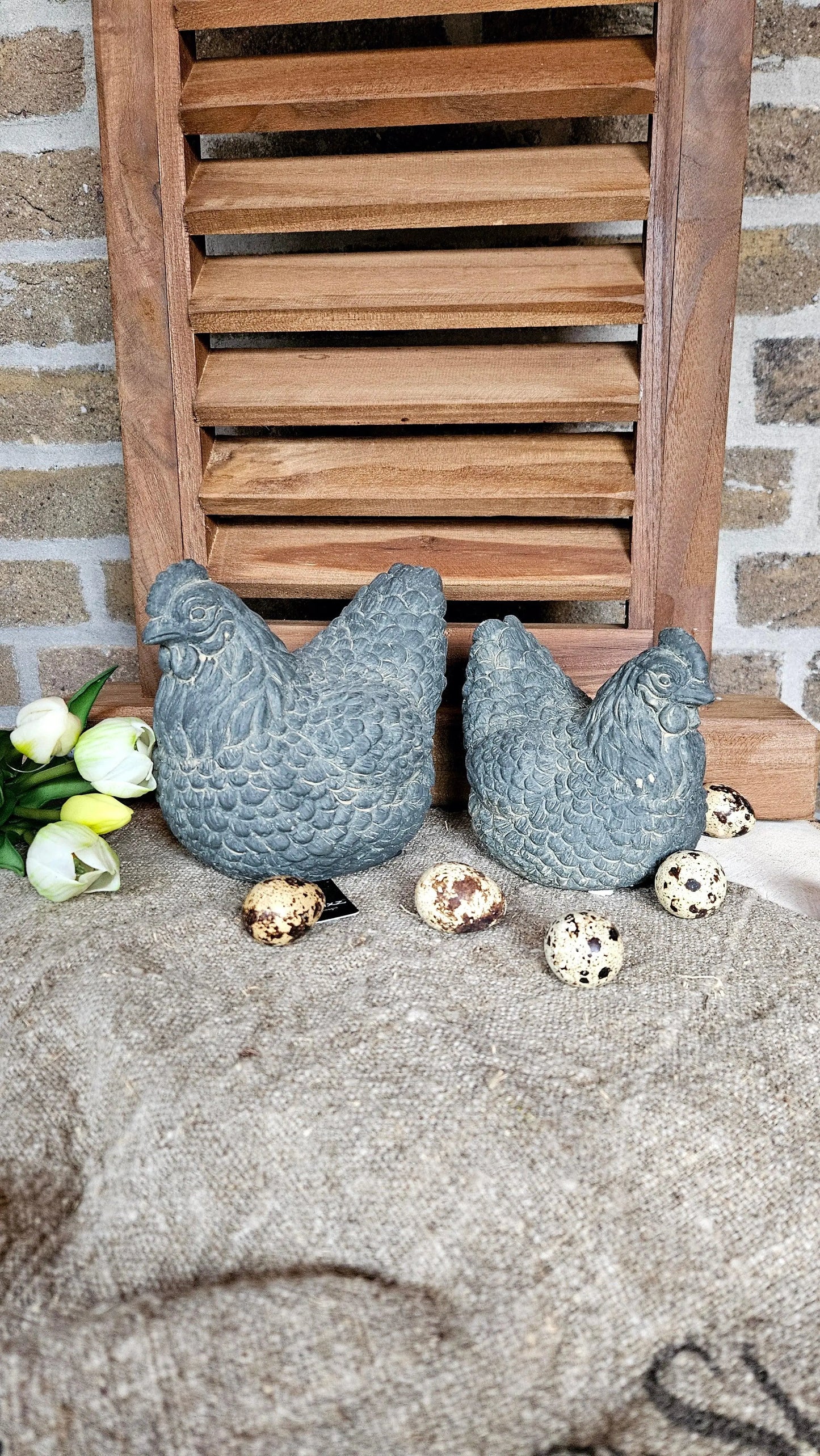 Brynxz Chicken Nostalgic – Landelijke Keramiek Decoratie | Brynxzonline.nl