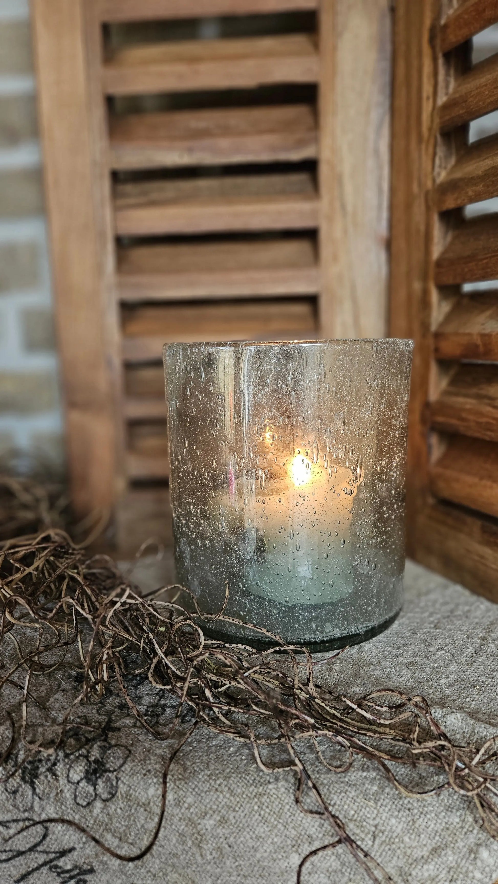 Brynxz Cylinder Atmosphere vintage Clear L – Brynxz bubbelglas | Brynxzonline.nl