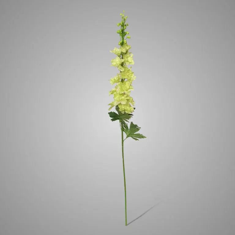 Sylxz Delphinium Light Green, zijden kunstbloem