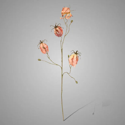 Sylxz Gloriosa Ant. Pink – Zijden Kunstbloem | Brynxzonline.nl