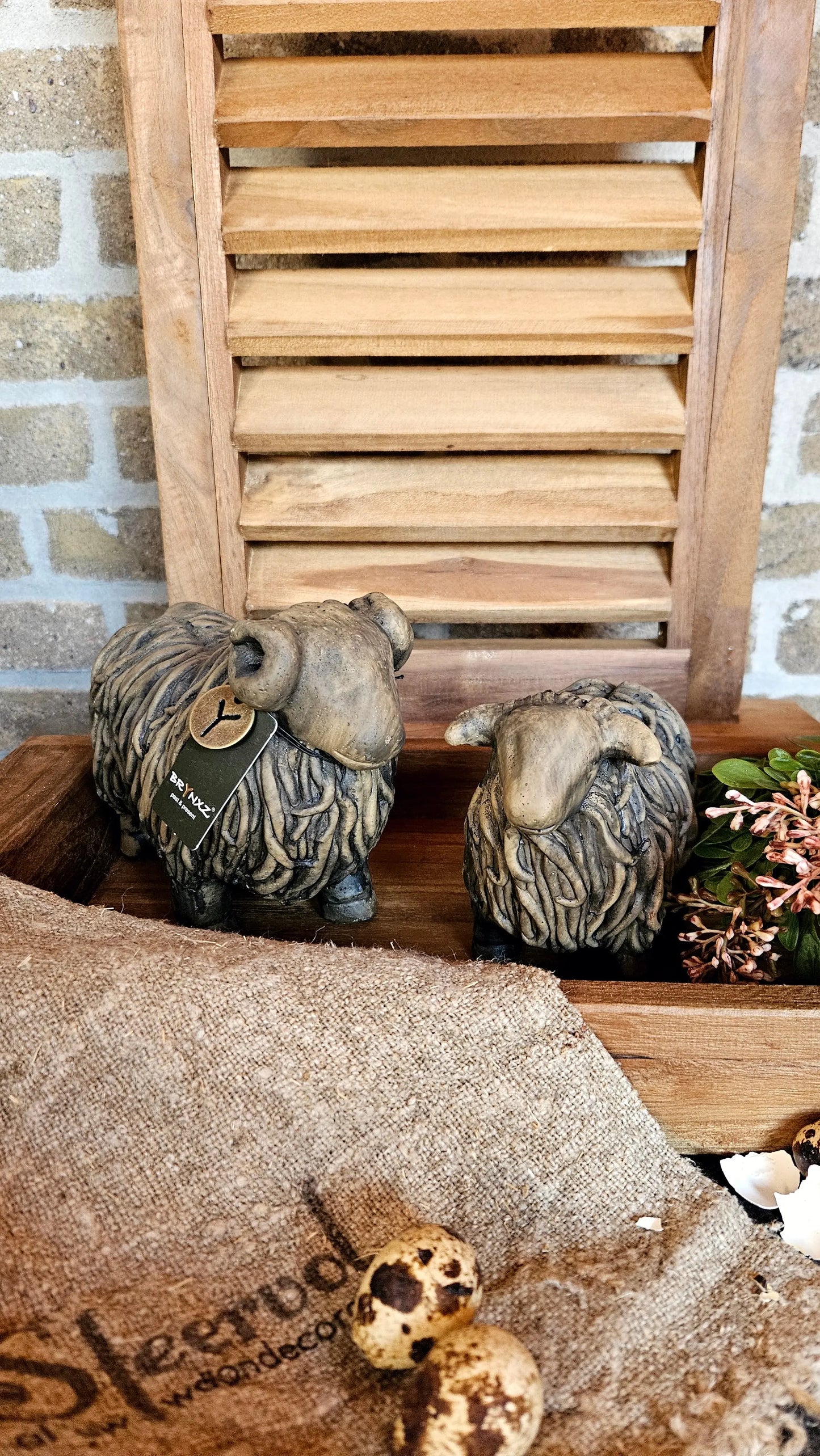 Brynxz Hairy Sheep – Landelijke Keramiek Decoratie | Brynxzonline.nl