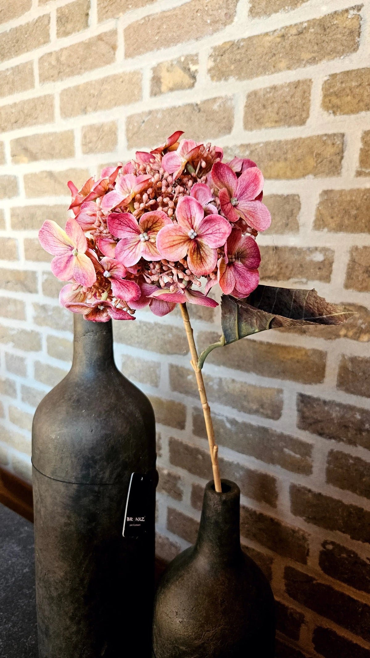 Sylxz Hydrangea Old Pink – Zijden Kunstbloem | Brynxzonline.nl