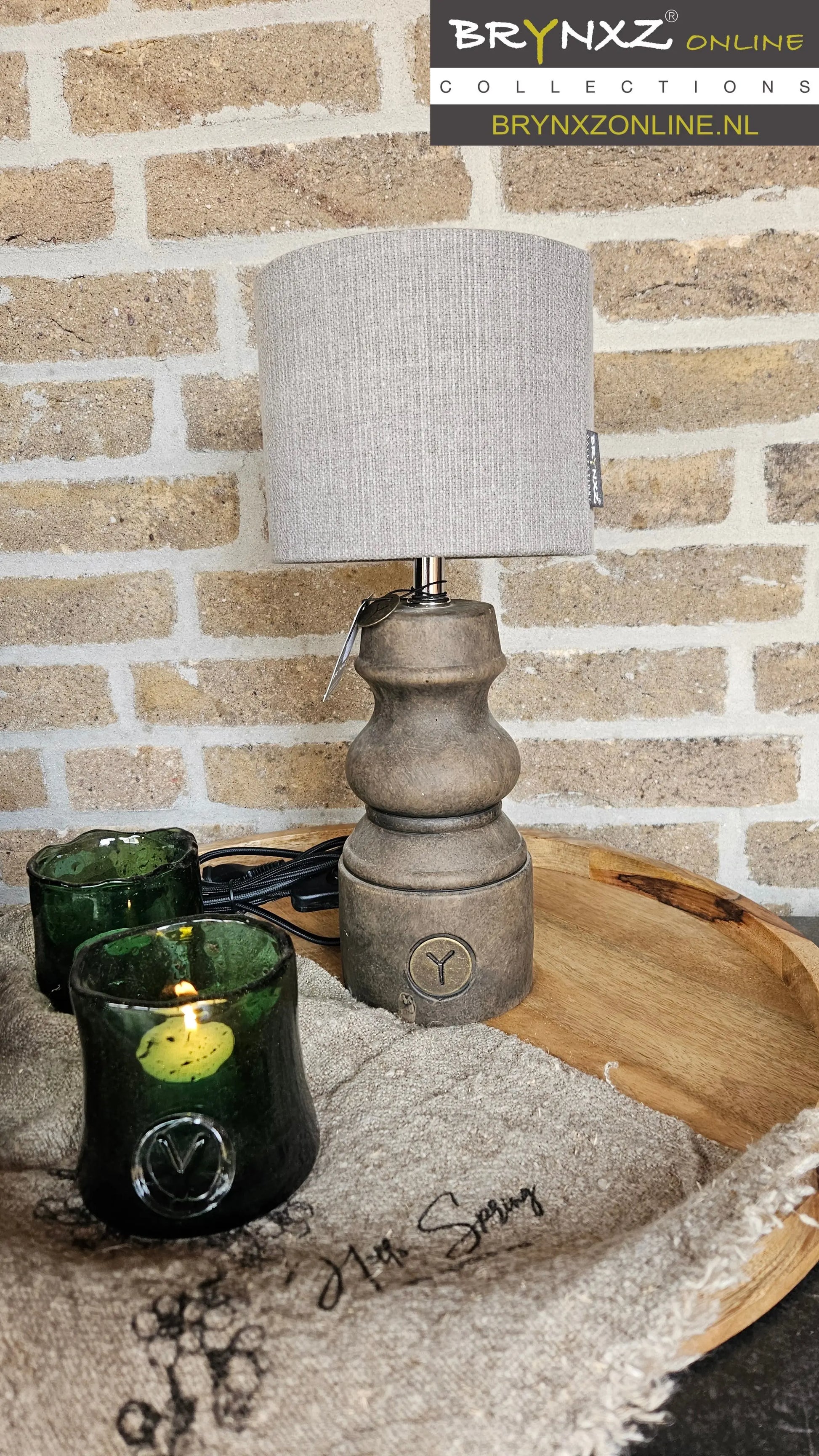 Brynxz Lamp Baluster Grandeur S sfeerfoto – Brynxz lampenvoet | Brynxzonline.nl