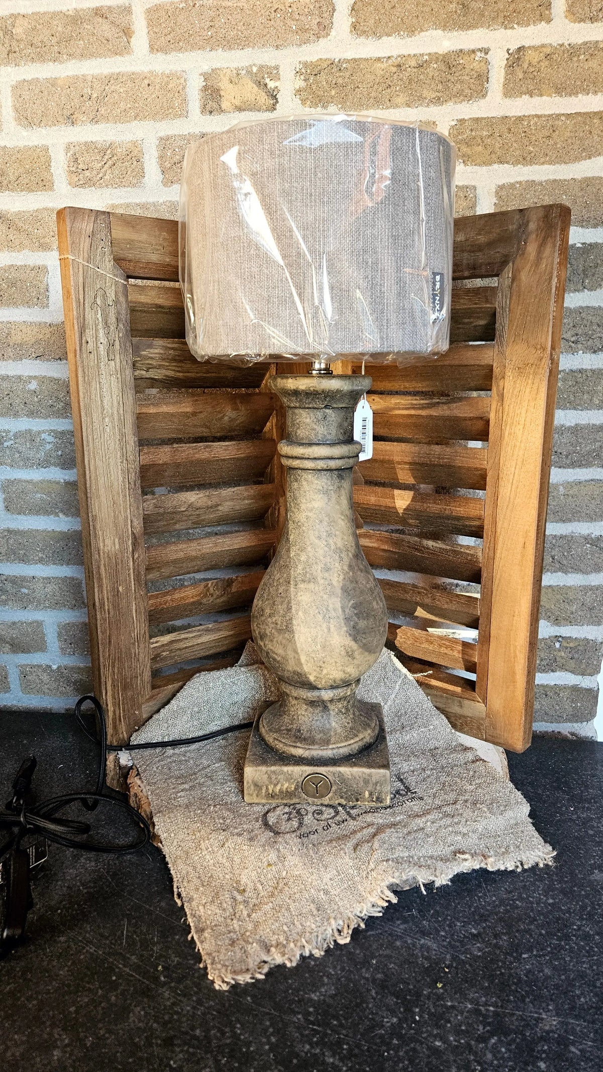 Brynxz Lamp Table Tall de Luxe M – Stoneware Tafellamp | Brynxzonline.nl