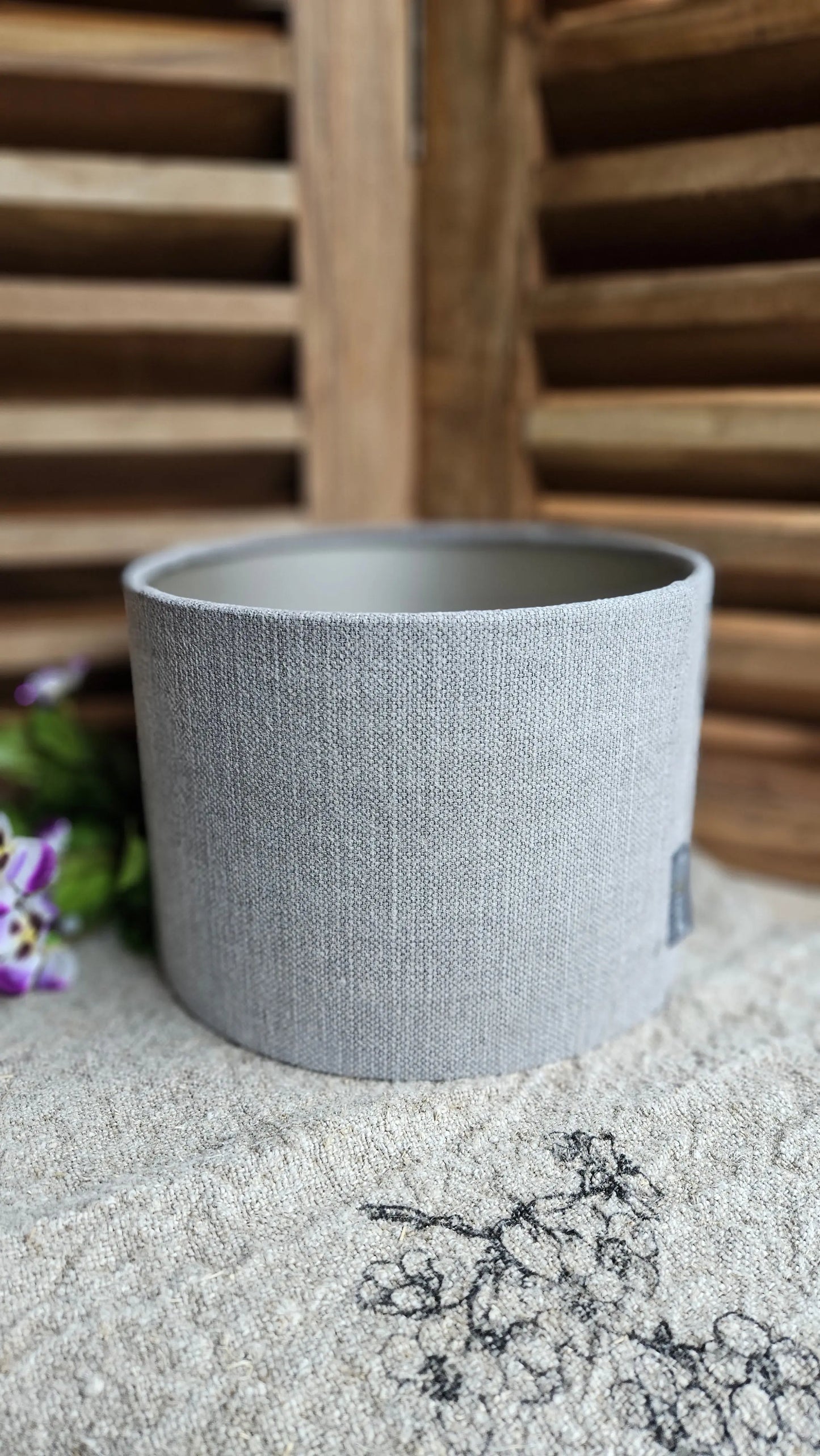 Brynxz Lampshade Cylinder Stone – Stoneware Lampenkap | Brynxzonline.nl