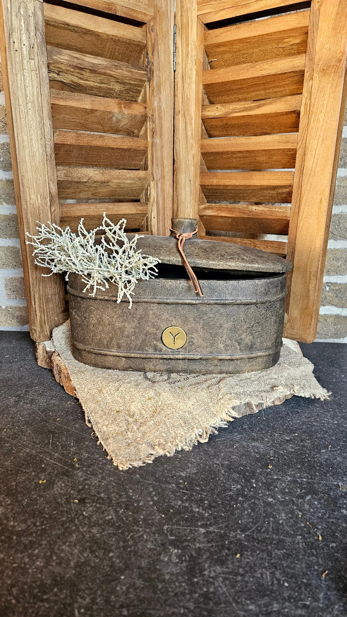 Brynxz Ovale Pot met Deksel M – Stoneware Pot met Deksel | Brynxzonline.nl