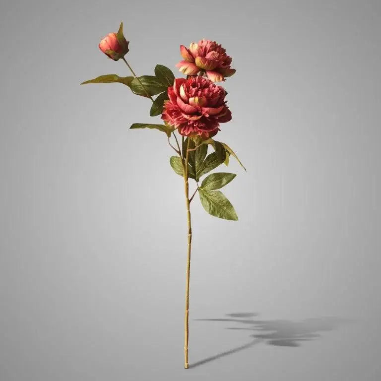 Sylxz Peony Spray L close-up – Zijden Kunstbloem | Brynxzonline.nl