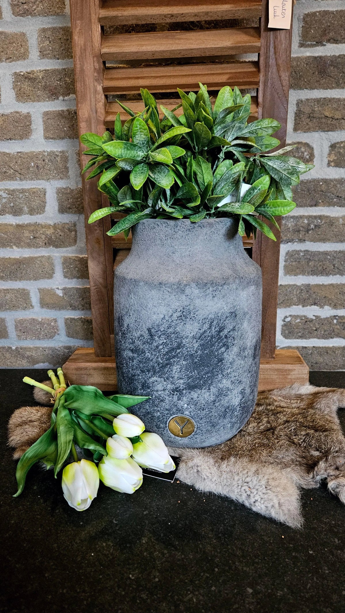 Brynxz Planter Neck M – Stoneware Plantenpot | Brynxzonline.nl