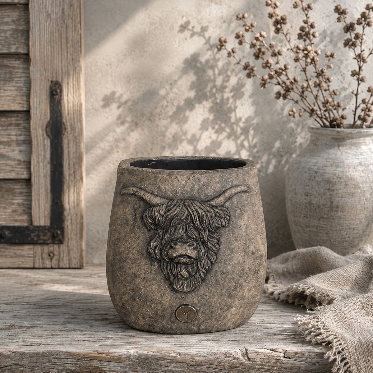 Brynxz Planter Oval Scotty M sfeerfoto | Brynxzonline.nl