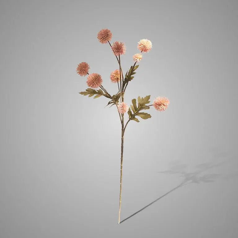 Sylxz Pompom Spray Old Pink – Zijden Kunstbloem | Brynxzonline.nl