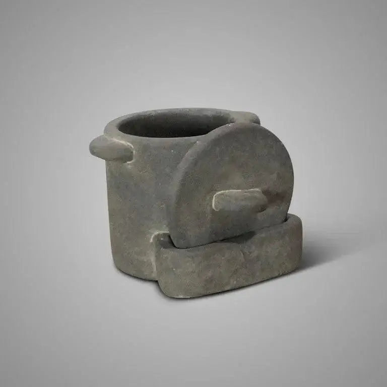 Brynxz Pot and Top Classic M close-up – Stoneware Pot met Deksel | Brynxzonline.nl