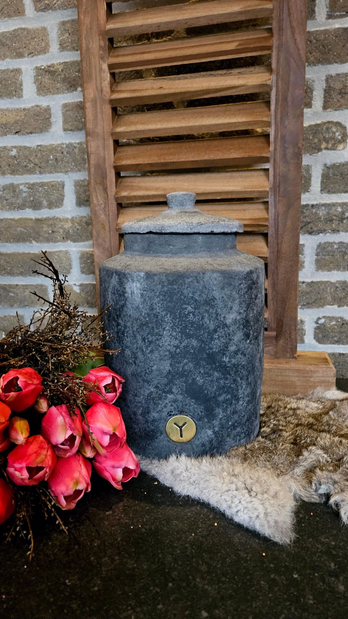 Brynxz Pot and Top Straight L – Stoneware Pot met Deksel | Brynxzonline.nl