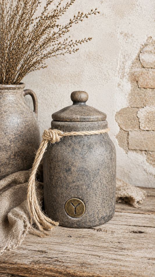 Brynxz Pot and Top with Rope L – Brynxz pot met deksel en touw | Brynxzonline.nl