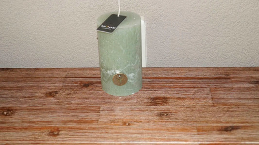Brynxz Rustic Candle Sage Green 7x12cm – Sfeerkaars | Brynxzonline.nl