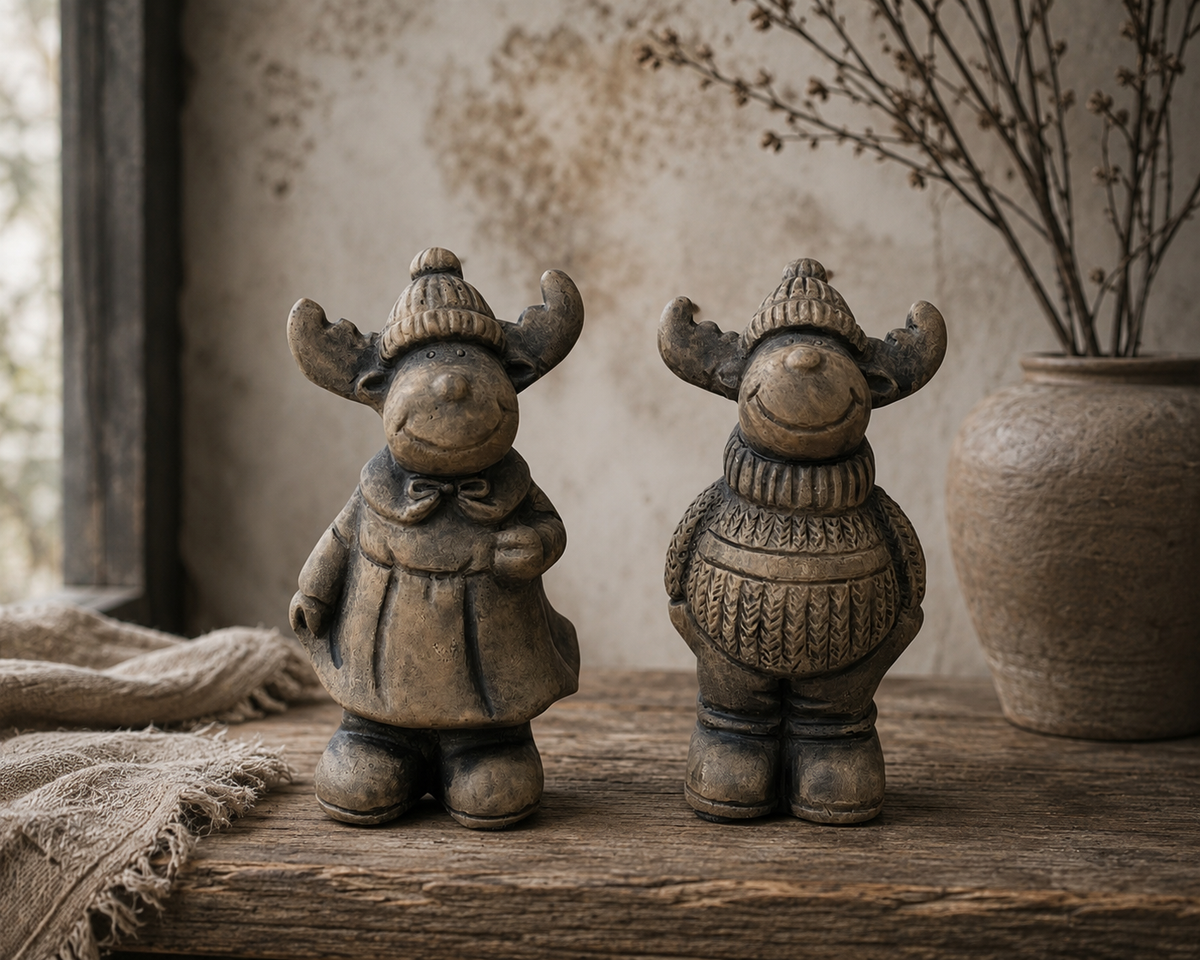 Brynxz Set of 2 Rudolphs – Brynxz rendier beeldjes