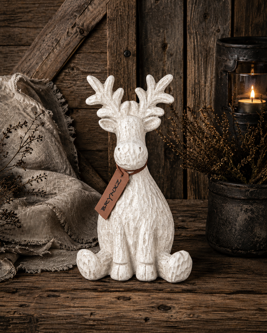 Brynxz Sitting Rudolph Himself L – Brynxz keramiek rendier | Brynxzonline.nl