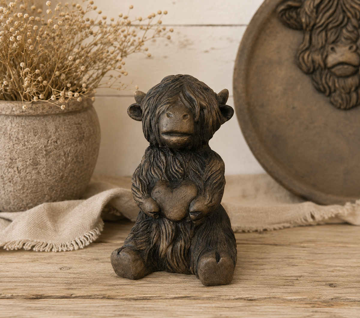 Brynxz Sitting Scotty with Heart sfeerfoto