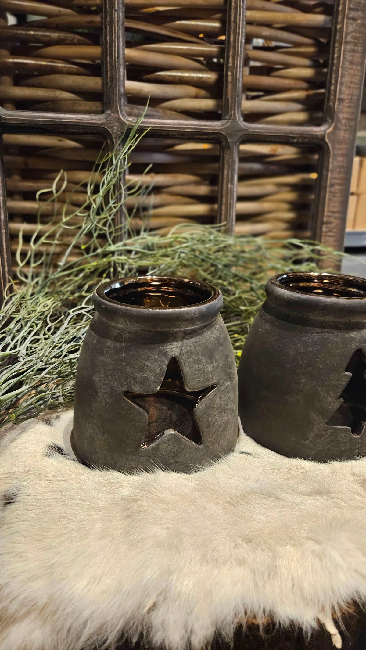 Brynxz Tealightholder Star – Aardewerk Kandelaar | Brynxzonline.nl