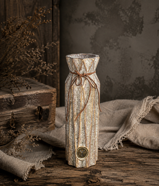 Brynxz Vase Relief with Rope M – Brynxz vaas met reliëf en touw | Brynxzonline.nl