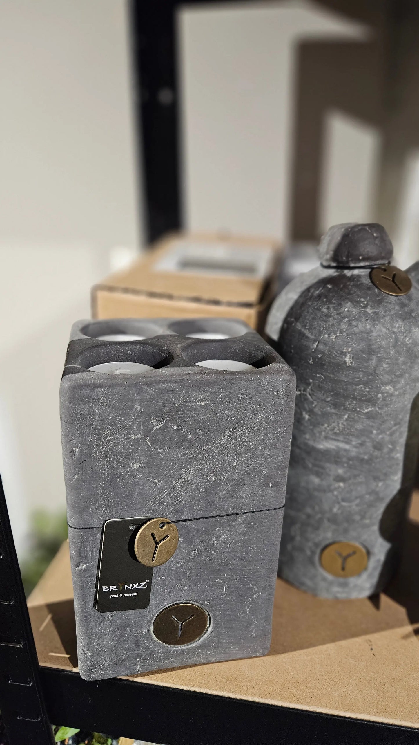 Brynxz Waxinelichthouder vierkant – waxinelichthouder | Brynxzonline.nl