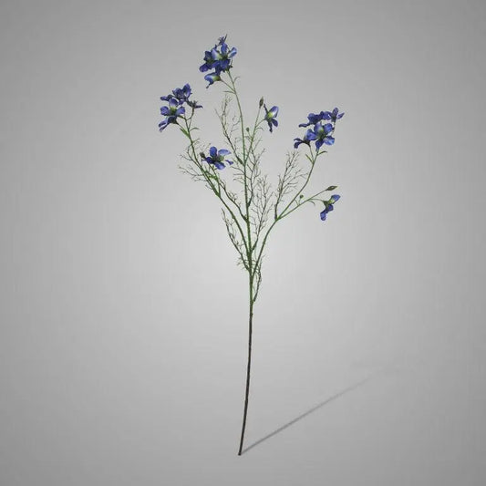 Sylxz Wild Delphinium Blue, blauwe zijden kunstbloem