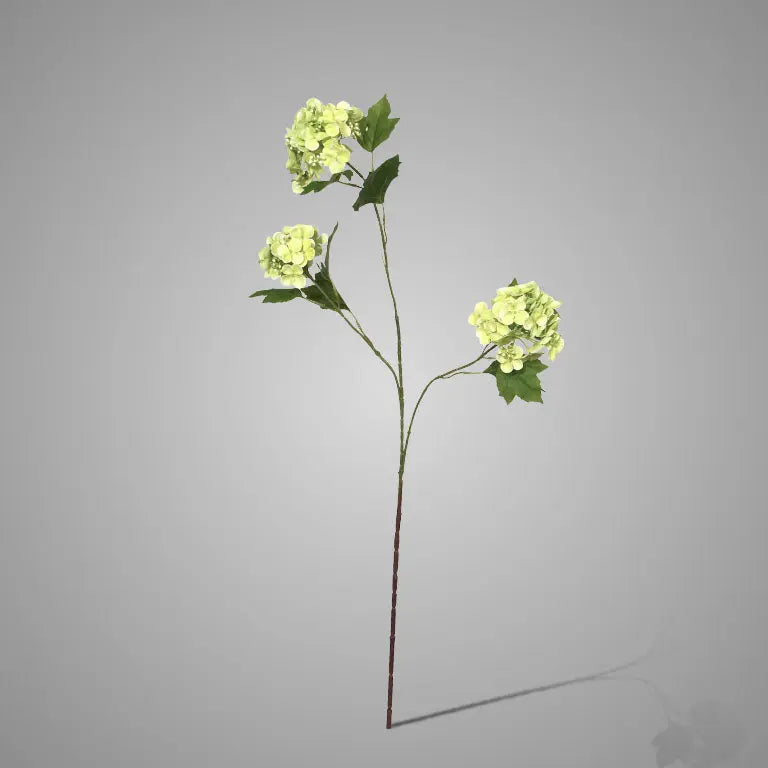 Sylxz Wild Hydrangea Light Green – Zijden Kunstbloem | Brynxzonline.nl
