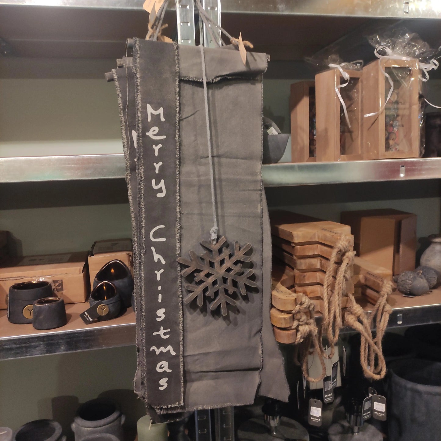 Doek met IJs Ster – Landelijke Decoratie Accessoire | Brynxzonline.nl