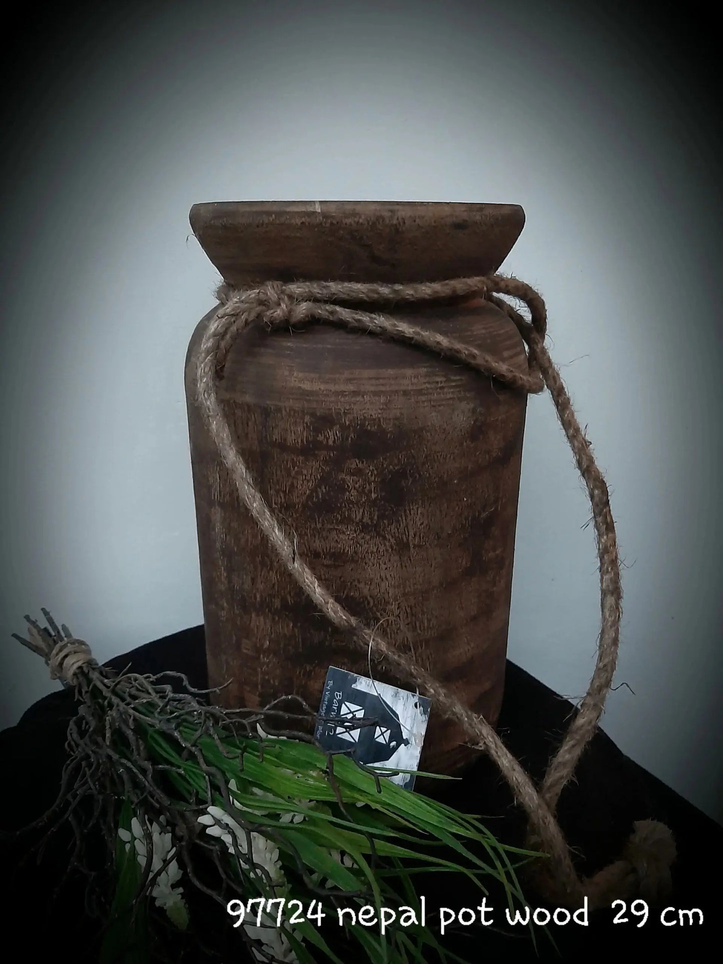 Houten Nepalese Potten detail – Nepalese potten | Brynxzonline.nl