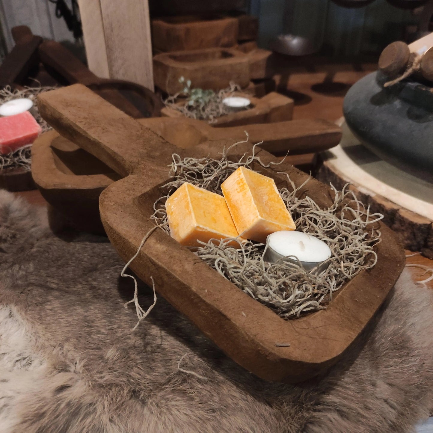 Houten Schep sfeerfoto – woonaccessoires | Brynxzonline.nl