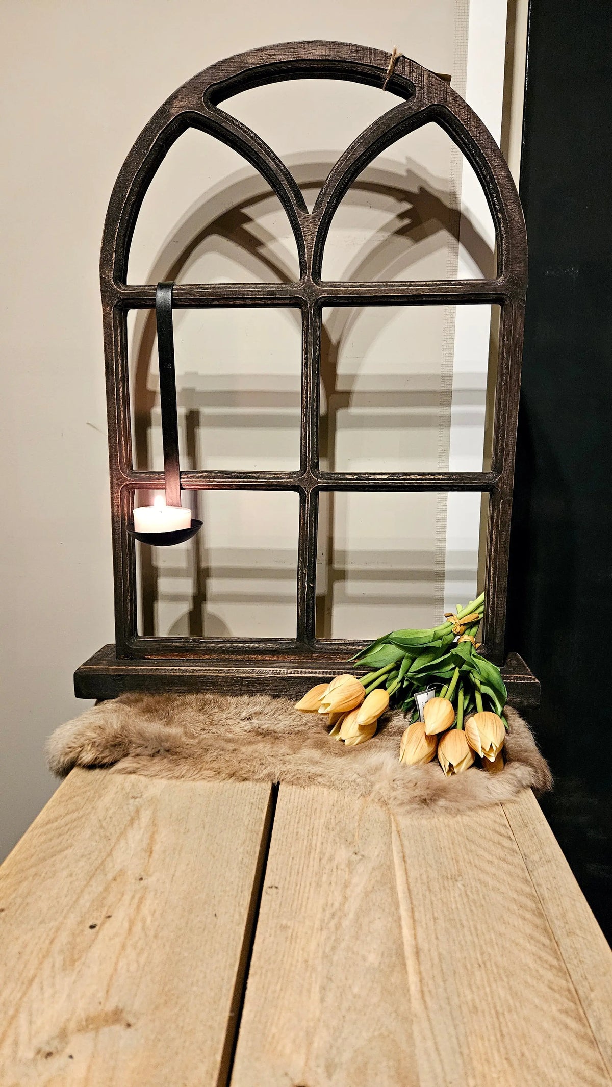 Houten Stalramen sfeerfoto – houten stalramen