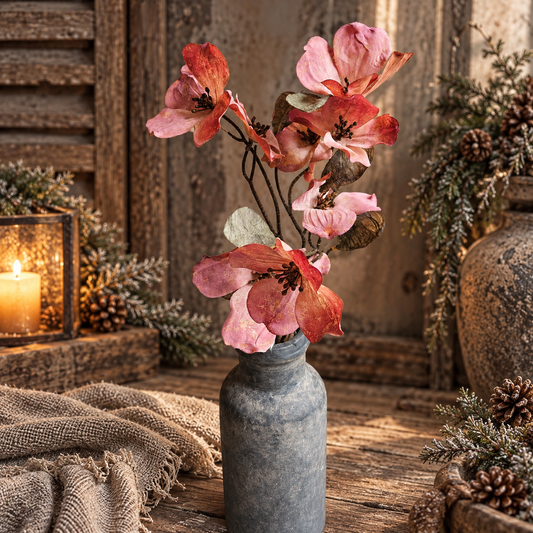 Sylxz Cornus – decoratieve tak in antiek koper van 75 cm, sfeerfoto