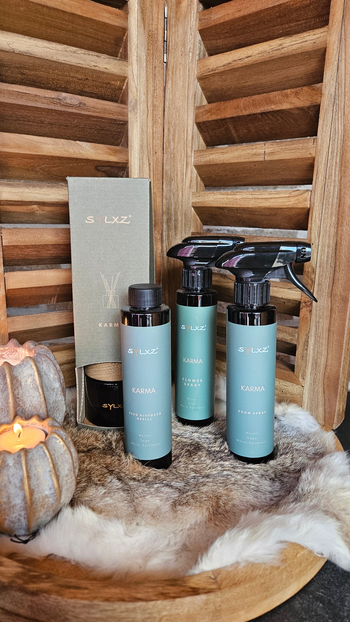 Sylxz complete geurset, Karma